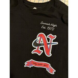 *NEW* RARE Nike Swoosh High Bulldogs Short Sleeve Black T-Shirt 2XL Basketball